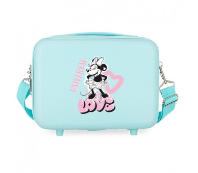 Neceser ABS Heart Minnie Disney adaptable