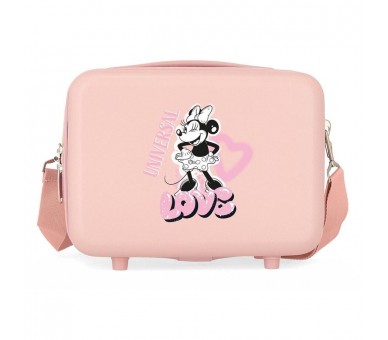 Neceser ABS Heart Minnie Disney adaptable