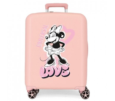 Maleta trolley ABS Heart Minnie Disney 55cm
