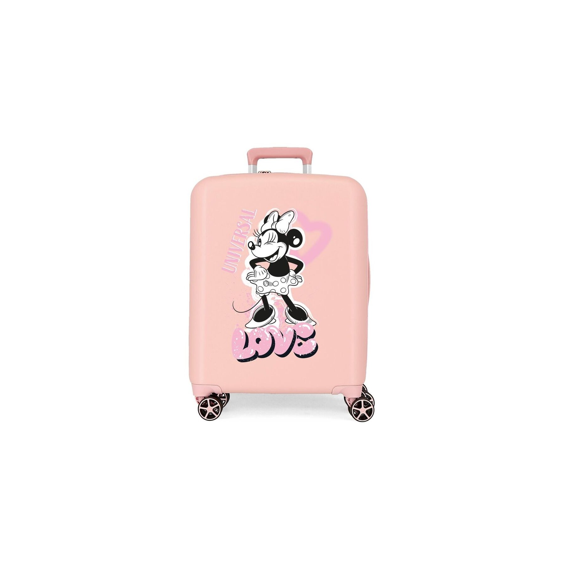 Maleta trolley ABS Heart Minnie Disney 55cm