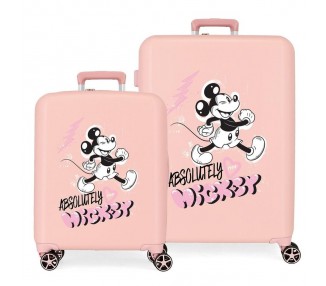 Set 2 Maletas trolley ABS Friendly Mickey Disney