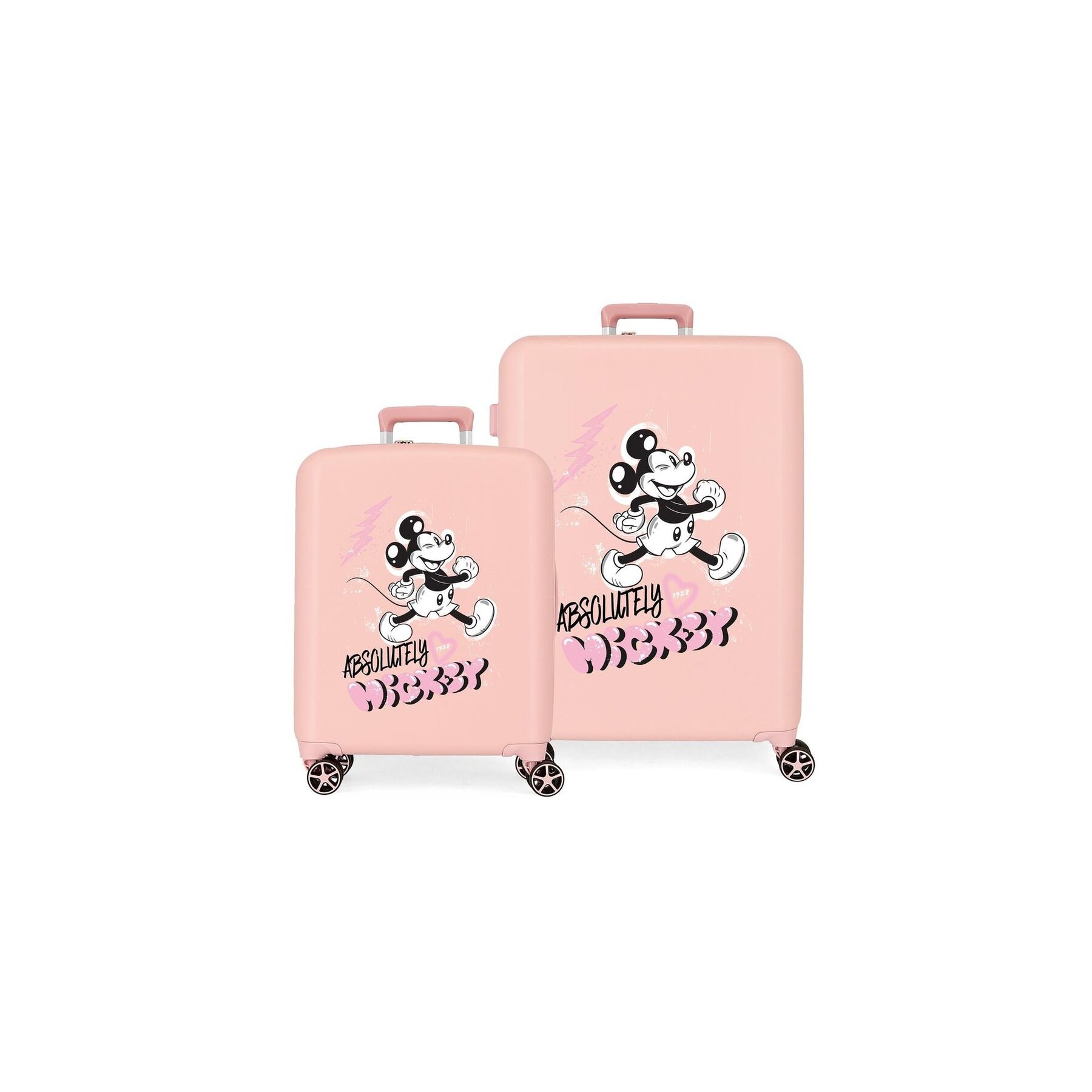 Set 2 Maletas trolley ABS Friendly Mickey Disney
