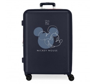 Maleta trolley ABS Outline Mickey Disney 70cm