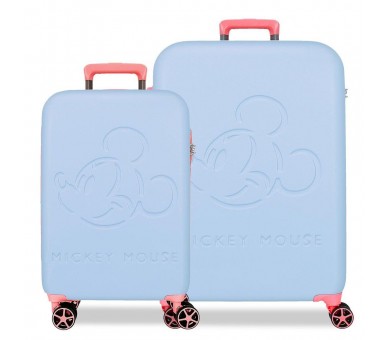 Set 2 Maletas trolley ABS Crazy Trip Mickey Disney