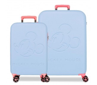 Set 2 Maletas trolley ABS Crazy Trip Mickey Disney