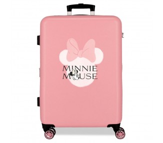Maleta trolley ABS Head Minnie Disney 65cm