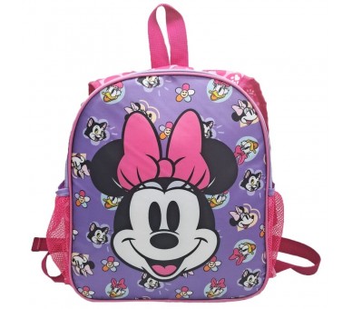 Mochila Minnie Disney 30cm reversible