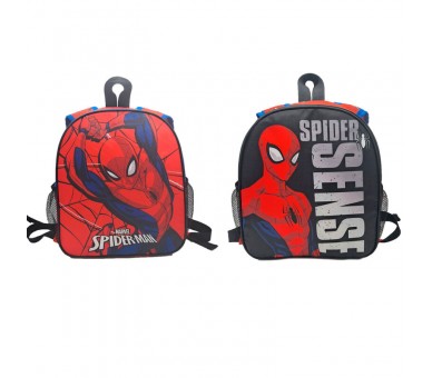 Mochila Spiderman Marvel 30cm reversible
