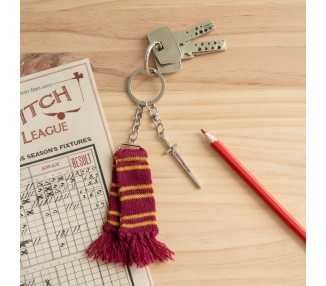 Llavero bufanda Griffindor Harry Potter