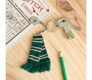 Llavero bufanda Slytherin Harry Potter