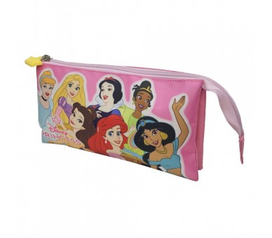 Portatodo Rose Princesas Disney triple