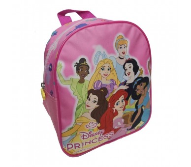 Mochila Rose Princesas Disney 26cm