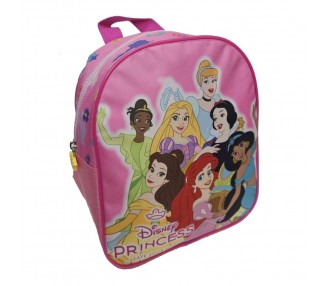 Mochila Rose Princesas Disney 26cm