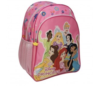 Mochila Rose Princesas Disney 40cm