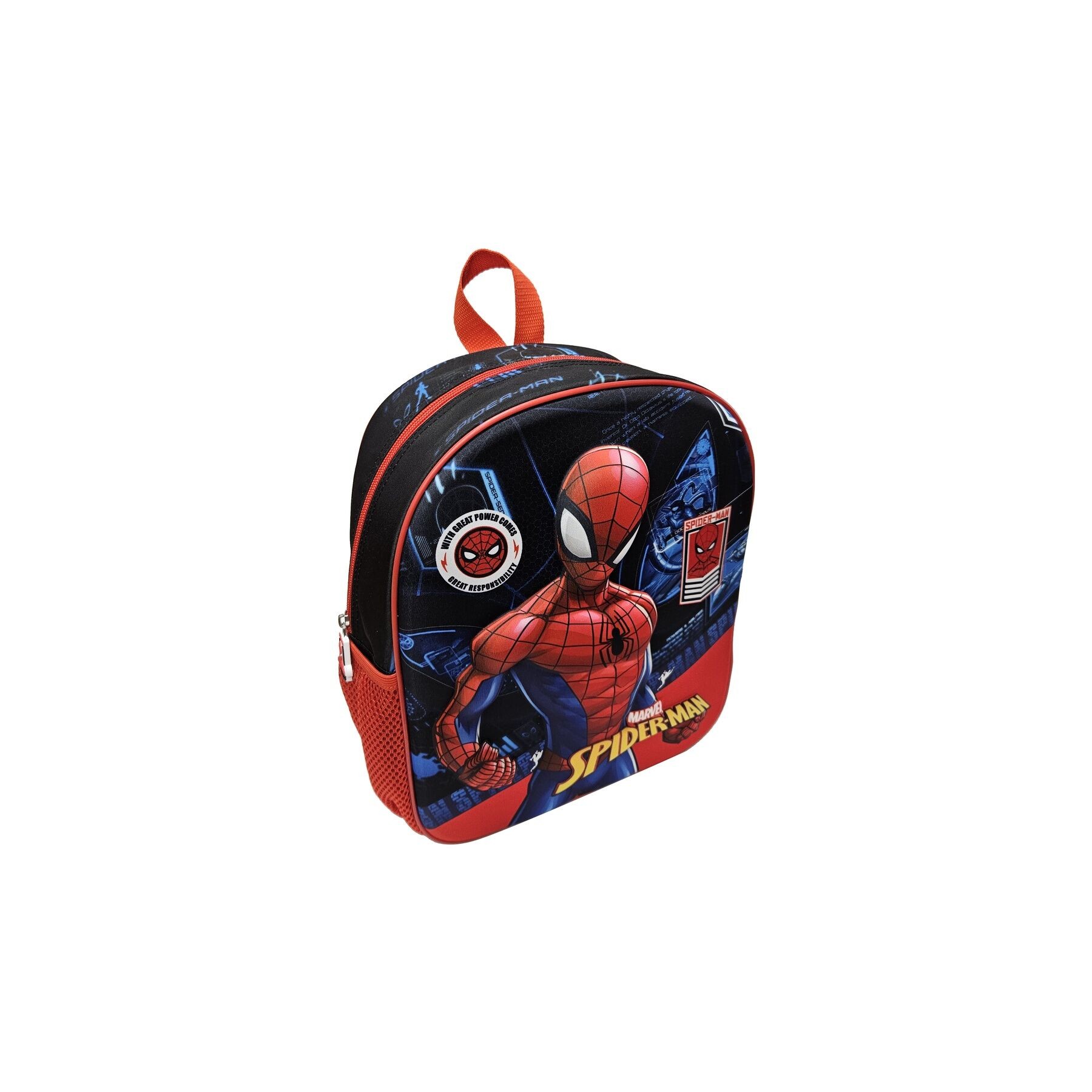 Mochila 3D Brave Spiderman Marvel 29cm