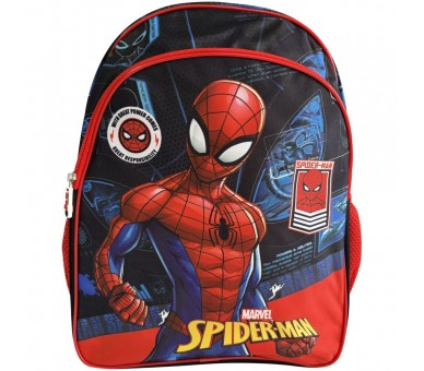 Mochila Brave Spiderman Marvel 40cm