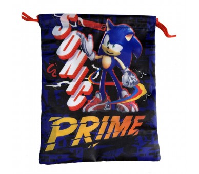 Saco merienda Sonic Prime 25cm