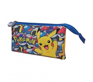 Portatodo Classic Pokemon triple