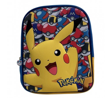 Mochila 3D Classic Pokemon 29cm