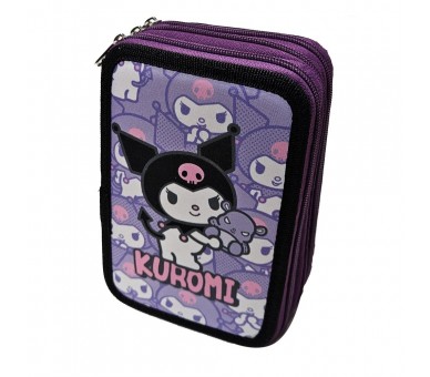 Plumier Kuromi Hello Kitty triple