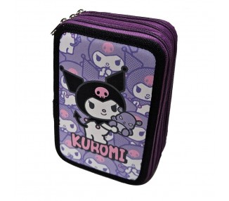 Plumier Kuromi Hello Kitty triple