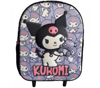 Trolley 3D Kuromi Hello Kitty 32cm