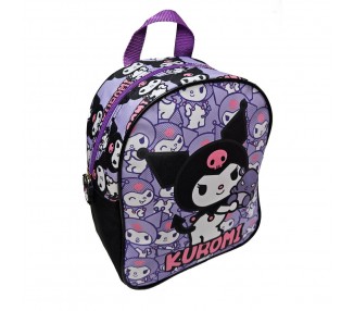 Mochila Kuromi Hello Kitty 29cm