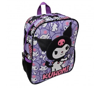 Mochila Kuromi Hello Kitty 26cm