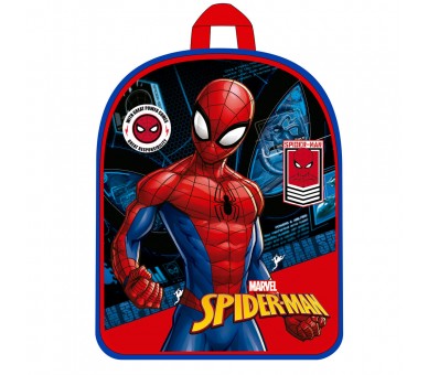 Mochila Brave Spiderman Marvel 30cm