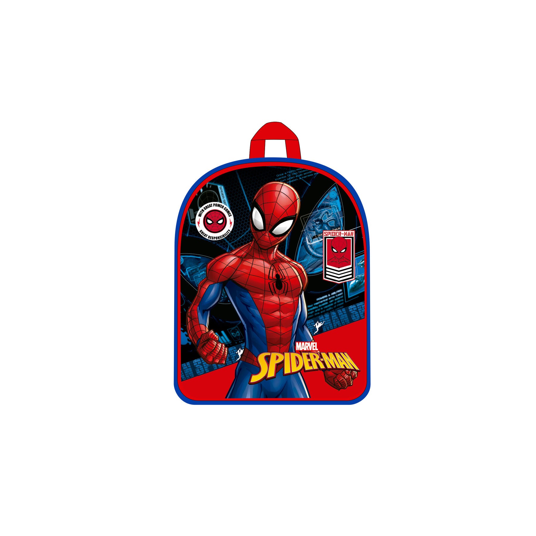 Mochila Brave Spiderman Marvel 30cm