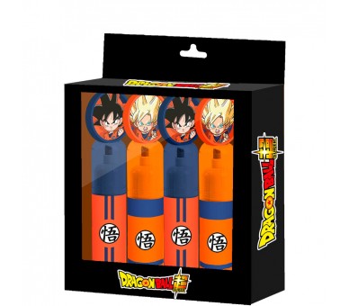 Blister 4 subrayadores Dragon Ball Super