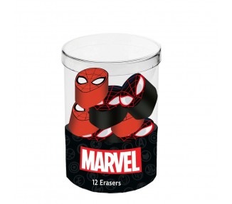 Cubo 12 Gomas Spiderman Marvel