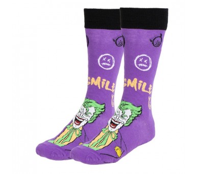 Set 3 calcetines Joker DC Comics adulto