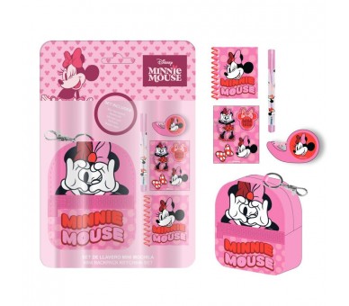 Set papaleria Mini Mochila Minnie Disney