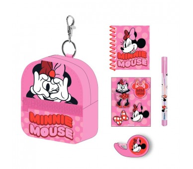 Set papaleria Mini Mochila Minnie Disney