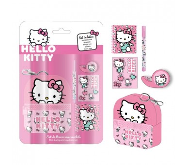 Set papaleria Mini Mochila Hello Kitty