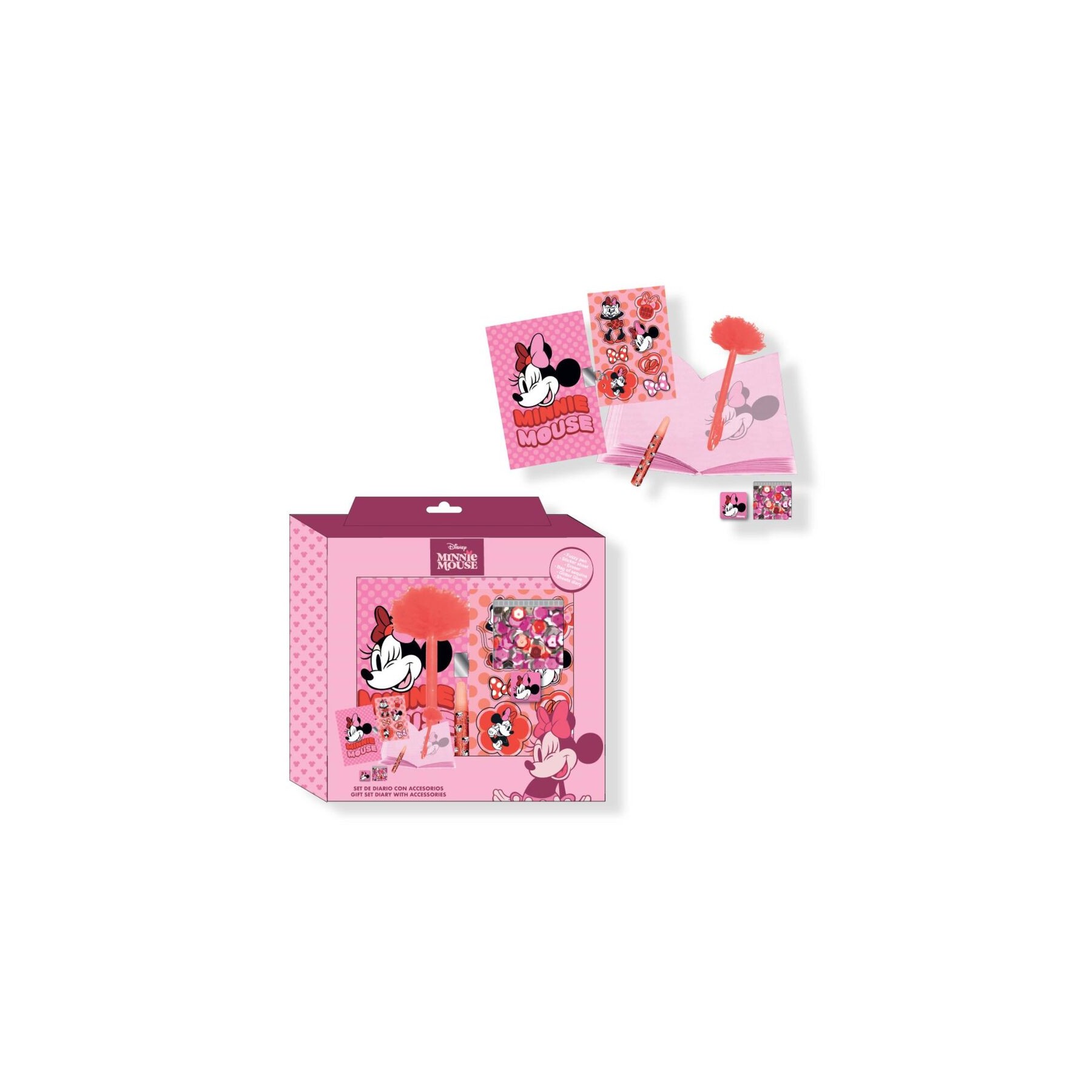Set Diario Minnie Disney