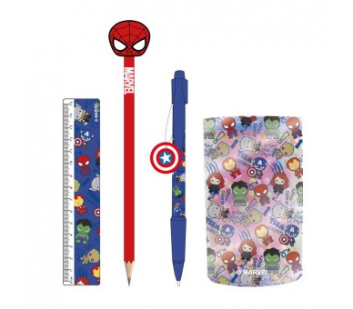 Portalapices papeleria Los Vengadores Avengers Marvel