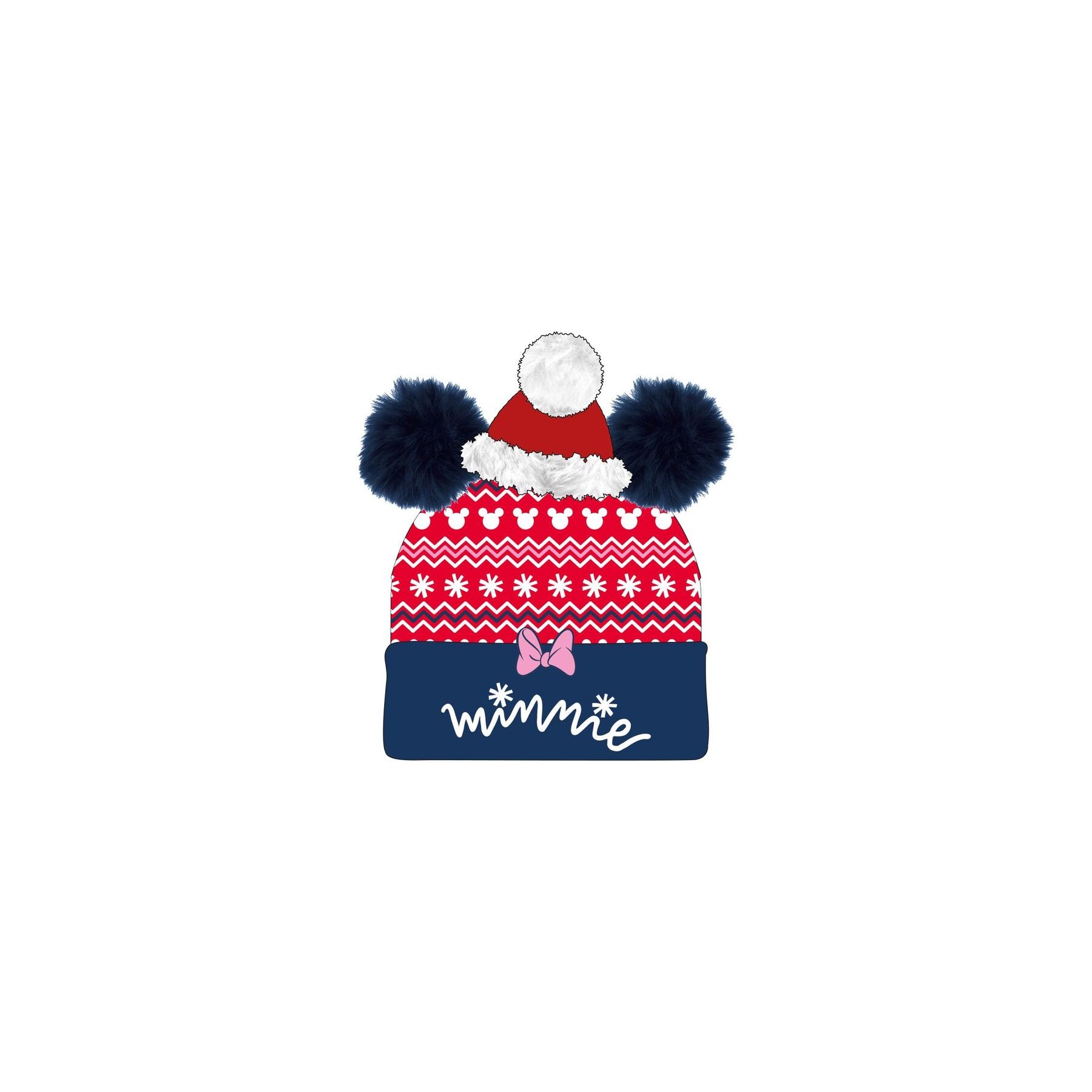 Gorro Christmas Minnie Disney