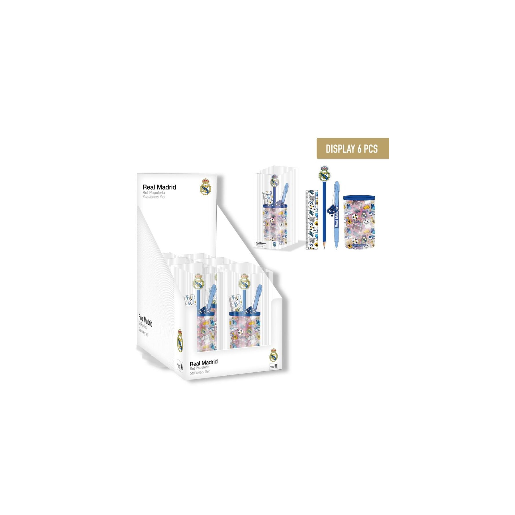 Portalapices papeleria Real Madrid