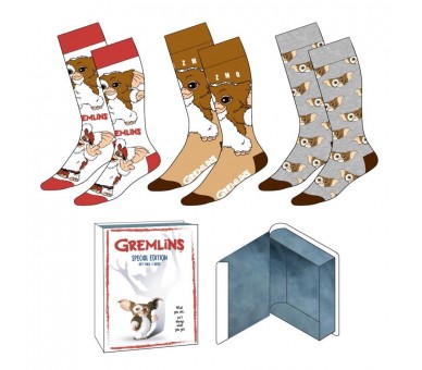 Set 3 calcetines Gremlins adulto