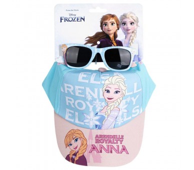 Set gorra + gafas sol Frozen Disney