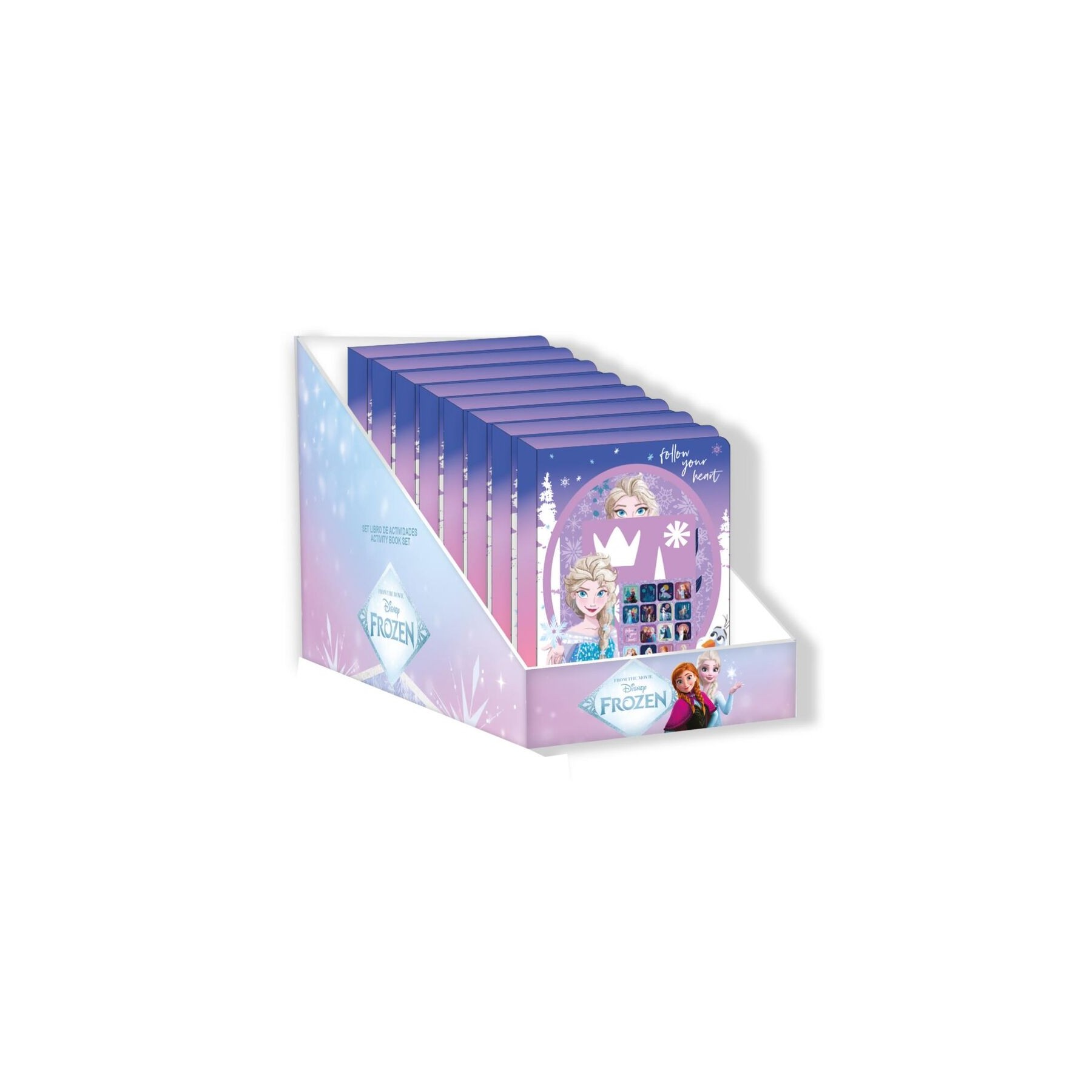 Set cuaderno Frozen Disney