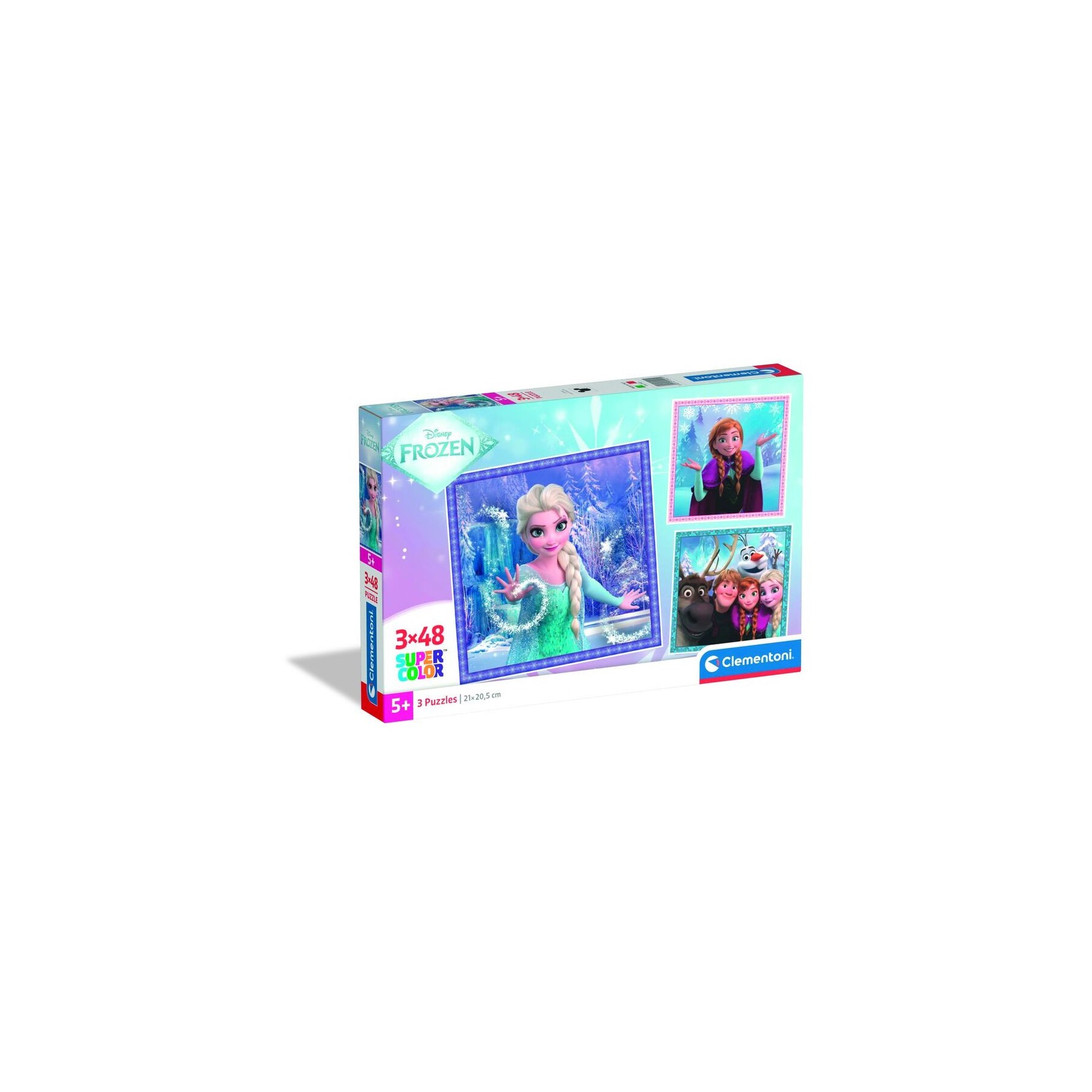 Puzzle Frozen Disney 3x48pzs