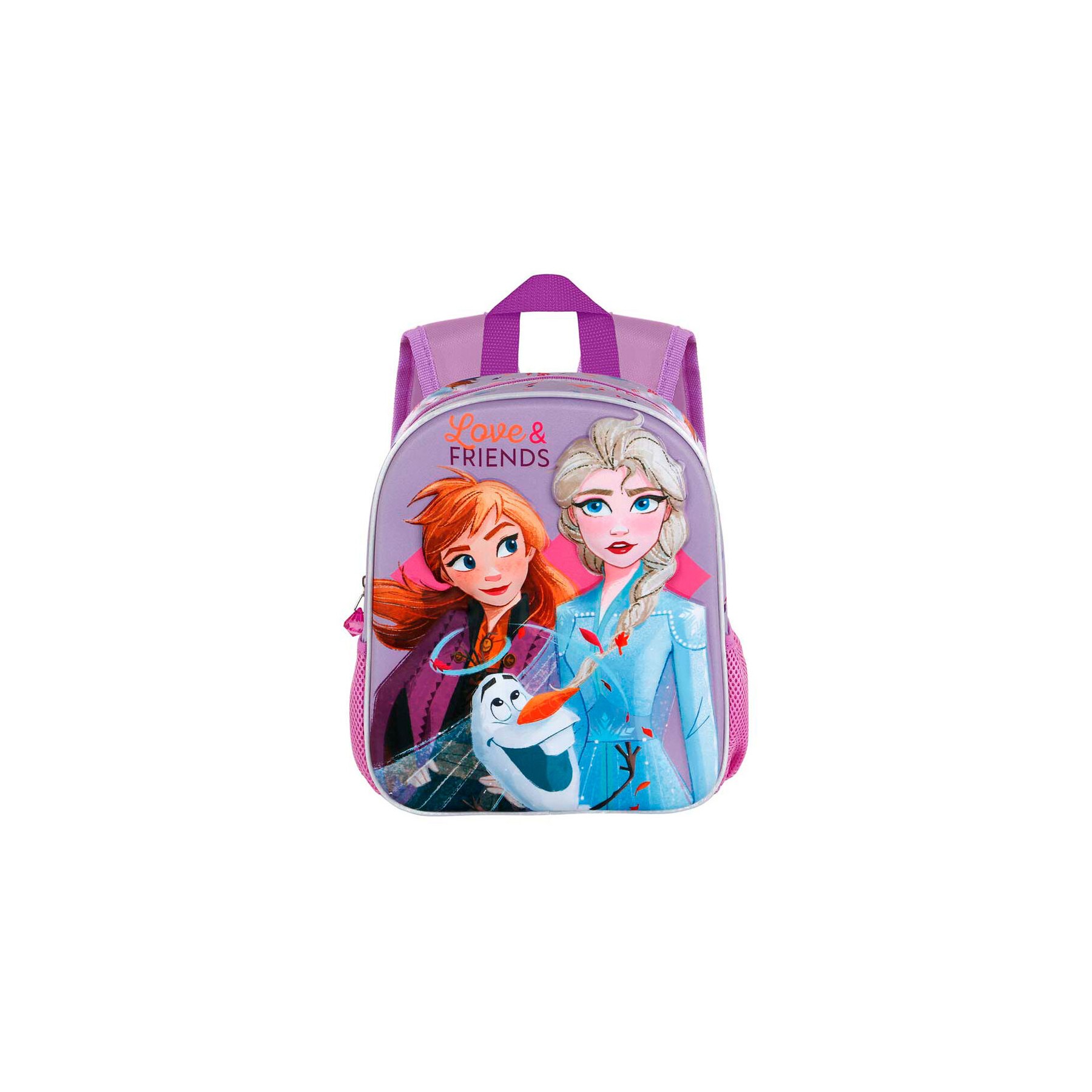 Mochila 3D Friends Frozen 2 Disney 31cm