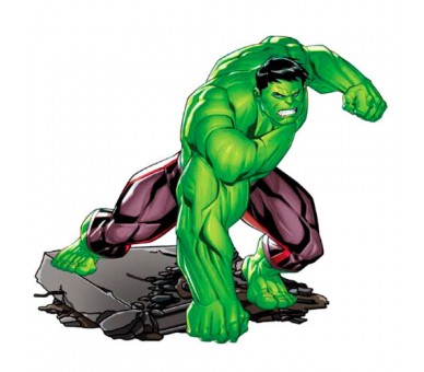 Figura Hulk Vengadores Avengers Marvel 9cm