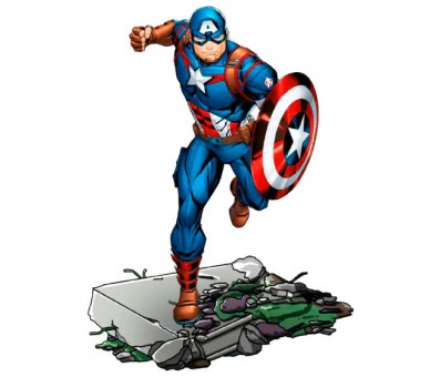 Figura Capitan America Vengadores Avengers Marvel 11cm