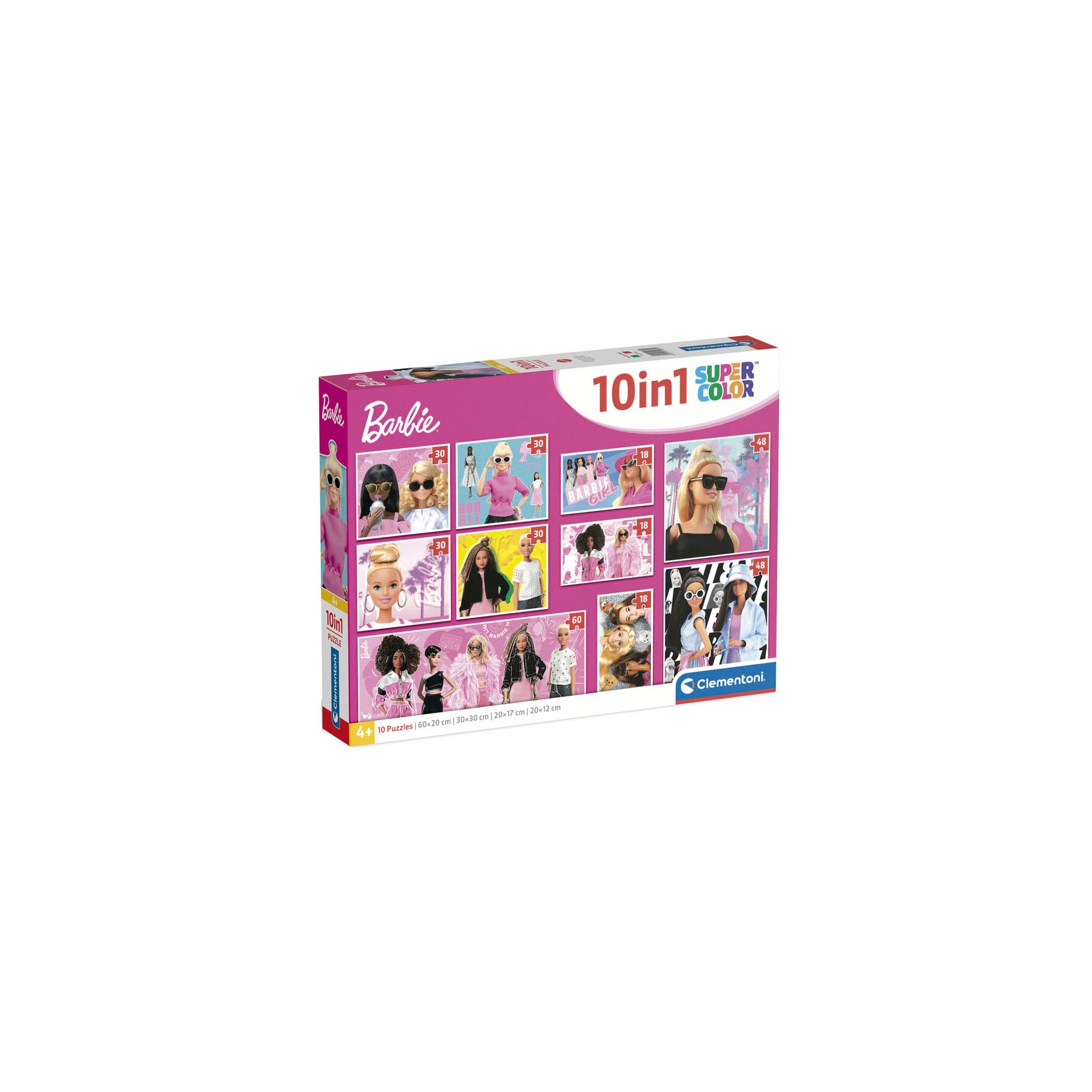 Puzzle Barbie 18-30-48-60pzs