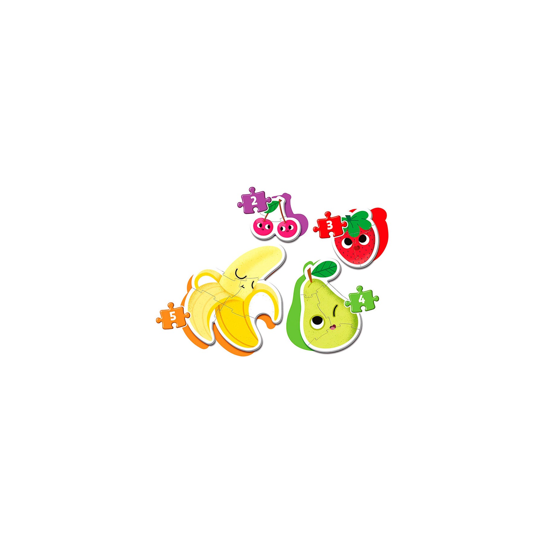 Puzzle My First Puzzle Frutas 2-3-4-5pzs