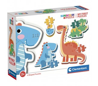 Puzzle Dinosaurios 2-3-4-5pzs